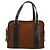 Borsa a mano BURBERRY Nova Check Blue Label in lana marrone e oro Auth 181585 D'oro - vista 13