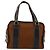 Borsa a mano BURBERRY Nova Check Blue Label in lana marrone e oro Auth 181585 D'oro - vista 2