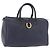 Borsa Christian Dior Trotter Canvas Blu Navy Oro Autentica bs35238 D'oro