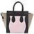 Céline CELINE Luggage Mini Shopper Handtasche Leder Rosa Schwarz Authentisch am11689V Pink - Ansicht 2