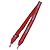 CHANEL Tracolla sport in nylon rossa con CC argento Autentica 180919 Rosso
