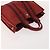Hermès Borsa Fourre Tout HERMES in cotone 4 Set Nero Rosso grigio Autentico ti3922 Marrone - vista 17