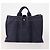 Hermès Borsa Fourre Tout HERMES in cotone 4 Set Nero Rosso grigio Autentico ti3922 Marrone - vista 2