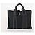 Hermès Borsa Fourre Tout HERMES in cotone 4 Set Nero Rosso grigio Autentico ti3922 Marrone - vista 20
