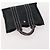 Hermès Borsa Fourre Tout HERMES in cotone 4 Set Nero Rosso grigio Autentico ti3922 Marrone - vista 23