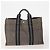 Hermès Borsa Fourre Tout HERMES in cotone 4 Set Nero Rosso grigio Autentico ti3922 Marrone - vista 9