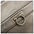 Borsa Salvatore Ferragamo Gancini in pelle argento Auth ka4466 - vista 14