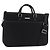 Borsa Business BURBERRY in Nylon 2way Nero Argento Auth 182417