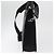 Borsa Business BURBERRY in Nylon 2way Nero Argento Auth 182417 - vista 4