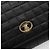 Céline Borsa a Spalla con Catena CELINE in Pelle Nera e Oro Auth 182421V Nero D'oro - vista 18