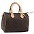 LOUIS VUITTON Bolso Monogram Speedy 25 M41528 LV Auth 181842SAV Monograma