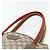 Borsa Tote GUCCI GG Supreme Web Sherry Line PVC Beige 41 004 4465 Auth 181984 - vista 8
