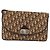 Borsa a tracolla Christian Dior Trotter Canvas Beige Oro Auth 182812 D'oro - vista 2