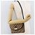 Borsa a tracolla Christian Dior Trotter Canvas Beige Oro Auth 182812 D'oro - vista 22