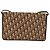 Borsa a tracolla Christian Dior Trotter Canvas Beige Oro Auth 182812 D'oro - vista 3