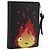LOEWE Studio Ghibli Howl's Moving Castle Portafoglio in pelle Nero Auth 167387SM D'oro