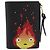 LOEWE Studio Ghibli Howl's Moving Castle Portafoglio in pelle Nero Auth 167387SM D'oro - vista 13