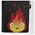 LOEWE Studio Ghibli Howl's Moving Castle Portafoglio in pelle Nero Auth 167387SM D'oro - vista 17