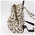 Zaino MCM Vicetos Logogram PVC Leather Ivory Gold Auth 176436 D'oro Crudo - vista 4