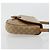 Céline Borsa a tracolla CELINE Macadam Canvas PVC Pelle Beige Oro Auth BA13205 D'oro - vista 3