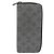 LOUIS VUITTON Monogram Shadow Zippy Wallet Vertical Gray M81384 LV Auth 181734A Marrone - vista 13