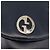 GUCCI Schultertasche aus Leder Marineblau Gold Auth 181580 Golden - Ansicht 14