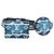 LOUIS VUITTON Monogram Escal Gürtel 37.6" Blue M0253W LV Auth 181468SM Blau Monogramm