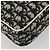 Borsa a tracolla Christian Dior Trotter Canvas PVC Nero Argento Auth 180010 - vista 13