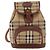 Zaino Burberrys Nova Check PVC Beige Oro Auth BA13204 D'oro - vista 13