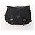 Borsa a tracolla PRADA Nylon e scamosciato 2 Set Nero Argento Auth 181335 - vista 2