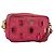 Borsa a Spalla PRADA Nylon Rosa Oro Auth 181758 D'oro