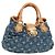 LOUIS VUITTON Borsa Preity Monogram Denim Blu M95020 LV Auth 181366SAM