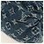 LOUIS VUITTON Borsa Preity Monogram Denim Blu M95020 LV Auth 181366SAM - vista 17