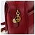 Salvatore Ferragamo Vala Schultertasche Leder Rot Gold Auth 182294 Golden - Ansicht 15