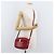Salvatore Ferragamo Vala Schultertasche Leder Rot Gold Auth 182294 Golden - Ansicht 23