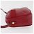 Salvatore Ferragamo Vala Schultertasche Leder Rot Gold Auth 182294 Golden - Ansicht 5