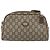 Borsa a Spalla GUCCI GG Plus Supreme PVC Beige Oro Auth 182399 D'oro - vista 2