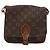 LOUIS VUITTON Borsa a tracolla Monogram Cartouchiere MM M51253 LV Auth BA13085 Monogramma - vista 13