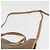 Borsa Tote GUCCI Micro GG Supreme PVC 2way Beige Oro 002 904 0556 Auth 180147 D'oro - vista 10