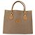 Borsa Tote GUCCI Micro GG Supreme PVC 2way Beige Oro 002 904 0556 Auth 180147 D'oro - vista 2