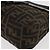 FENDI Zucca Canvas Mamma Baguette Shoulder Bag Black Brown Auth 182801V Marrone Nero - vista 15