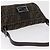 FENDI Zucca Canvas Mamma Baguette Shoulder Bag Black Brown Auth 182801V Marrone Nero - vista 6