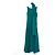 Vestido Pronovias de viscosa turquesa - vista 3