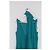 Vestido Pronovias de viscosa turquesa - vista 4