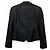 Akris Punto Black Grid Pattern Jacquard Jacket - view 2