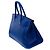Hermès Borsa HERMES Birkin 35 in Pelle Blu - 103551 - vista 5