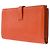 Béarn Hermès HERMES Bearn Leather Accessory Orange - 103548 - view 5