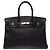 Hermès Borsa HERMES Birkin 35 in Pelle Nera - 103558 Nero