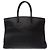 Hermès Borsa HERMES Birkin 35 in Pelle Nera - 103558 Nero - vista 3