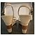 Sandali con zeppa Guess by Marciano in tela beige - vista 3